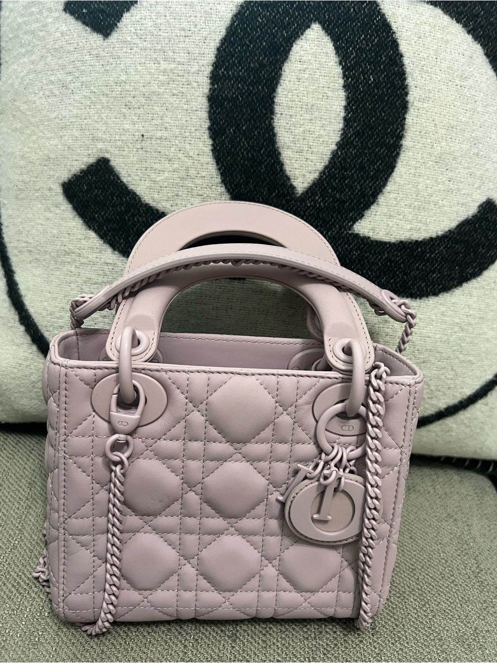 Christian Dior 2019 Ultramatte Mini Lady Dior Bag – Blush Pink - Picture 7 of 7